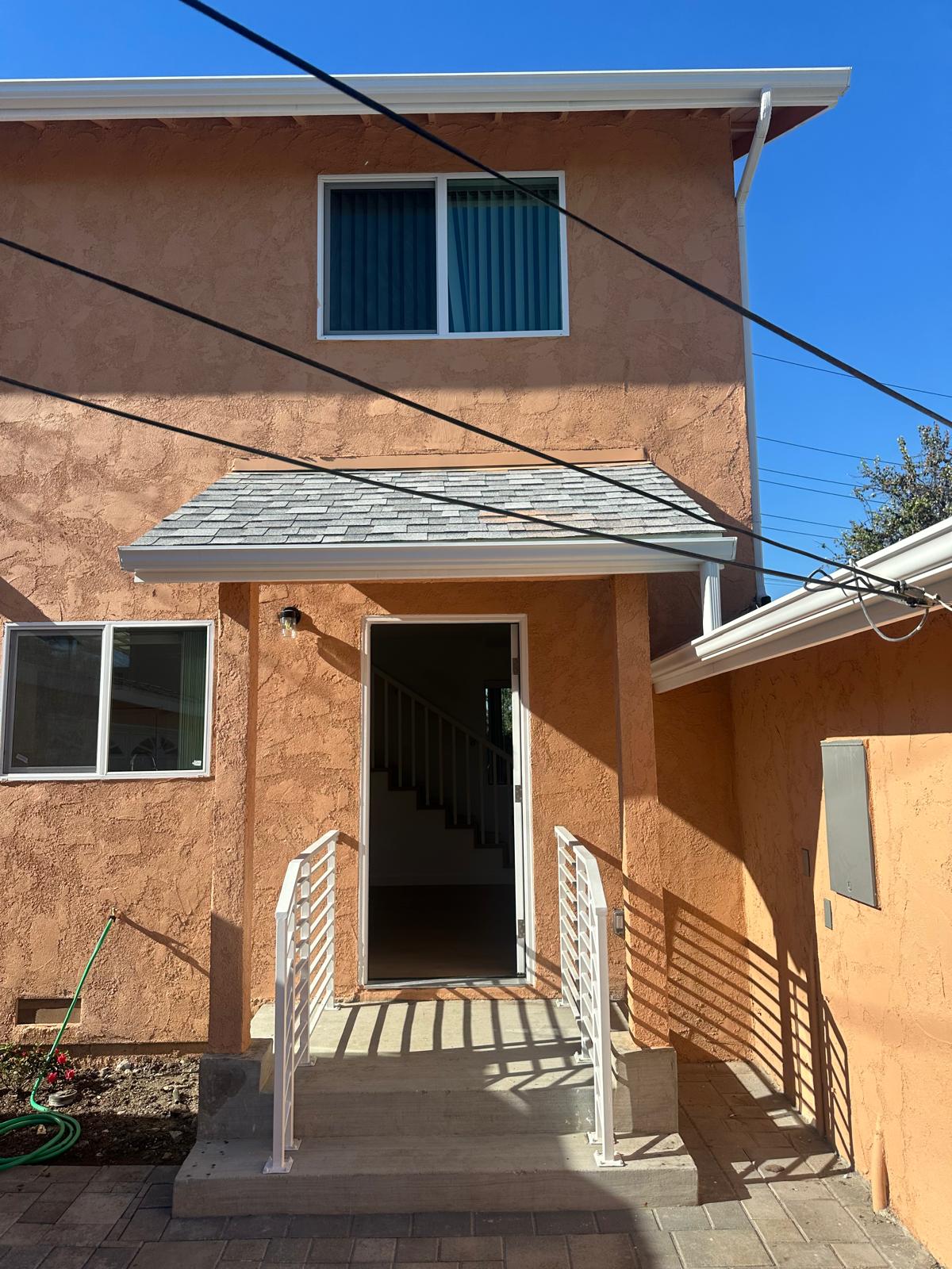 Exterior Progress and Finish at the Ocean Home Builders Torrance project