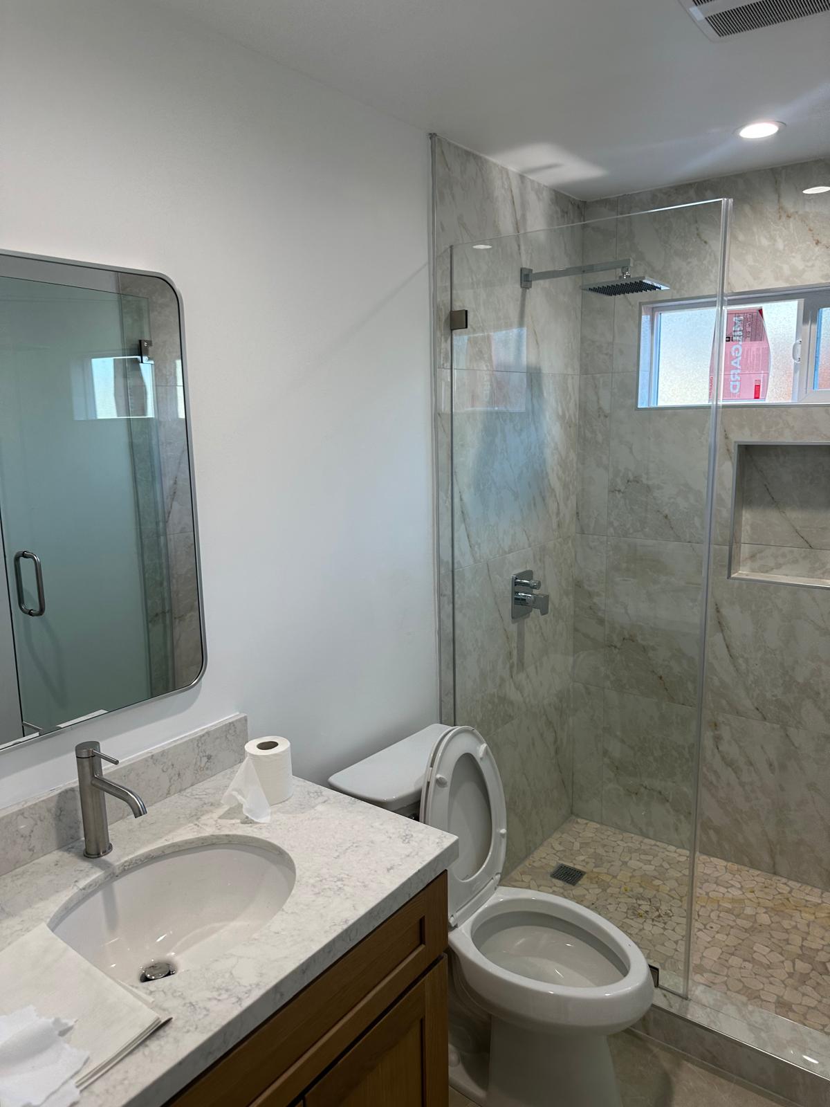 Finished Interiors at the Ocean Home Builders Torrance project