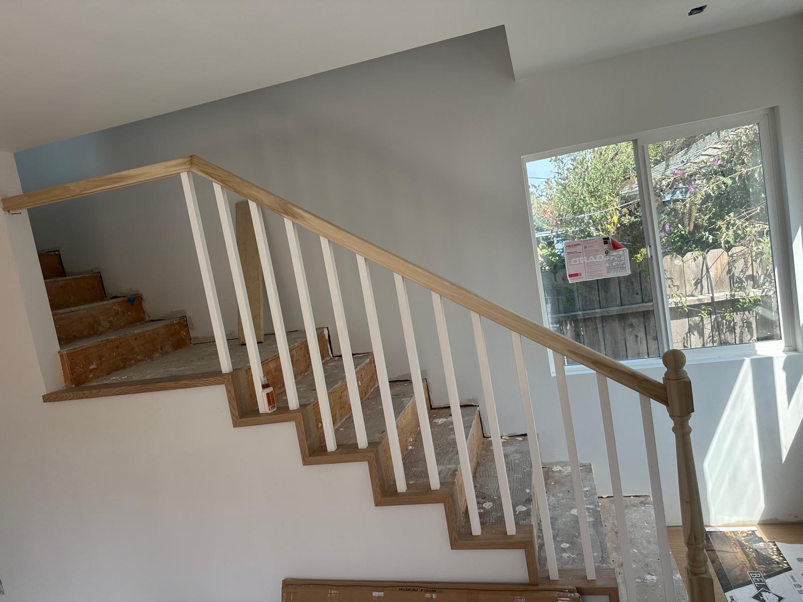 Finished Interiors at the Ocean Home Builders Torrance project