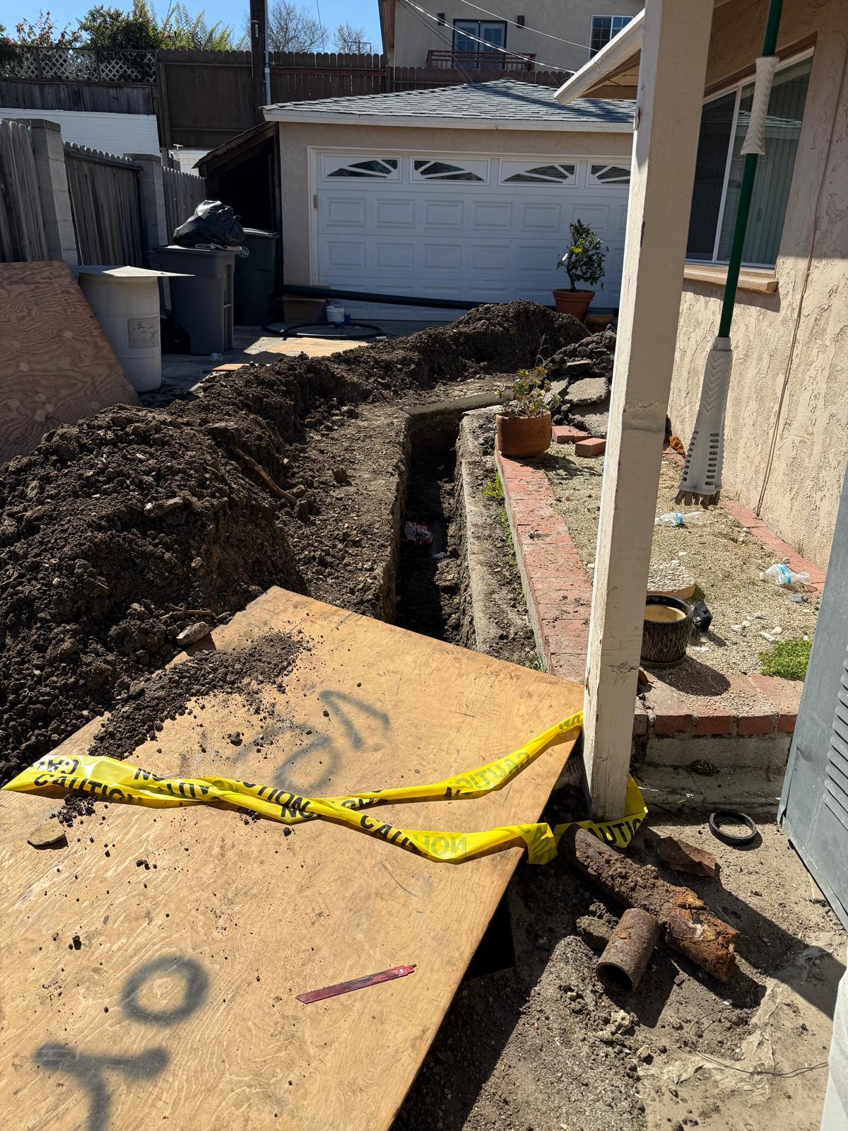 Foundations and Site Work at the Ocean Home Builders Torrance project