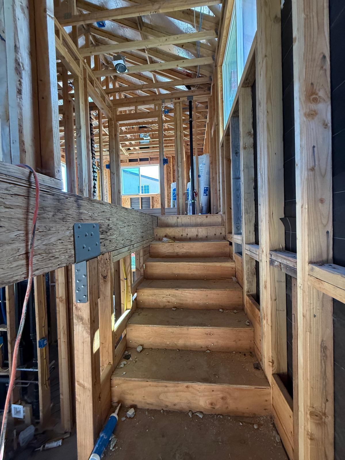 Framing and Construction at the Ocean Home Builders Torrance project